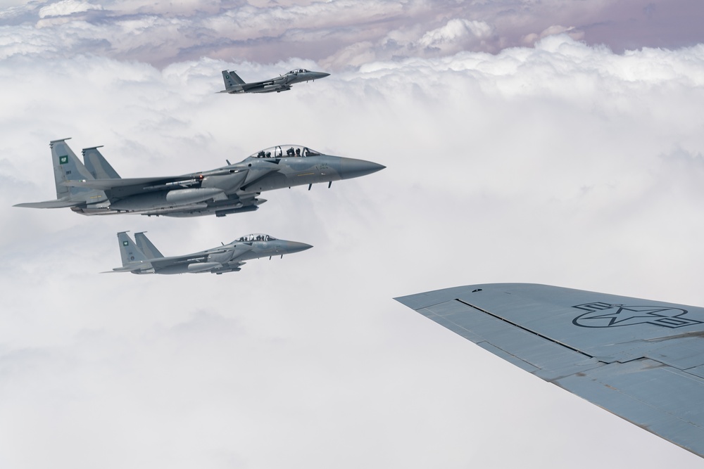 USAF, RSAF conduct Exercise Desert Eagle in CENTCOM AOR
