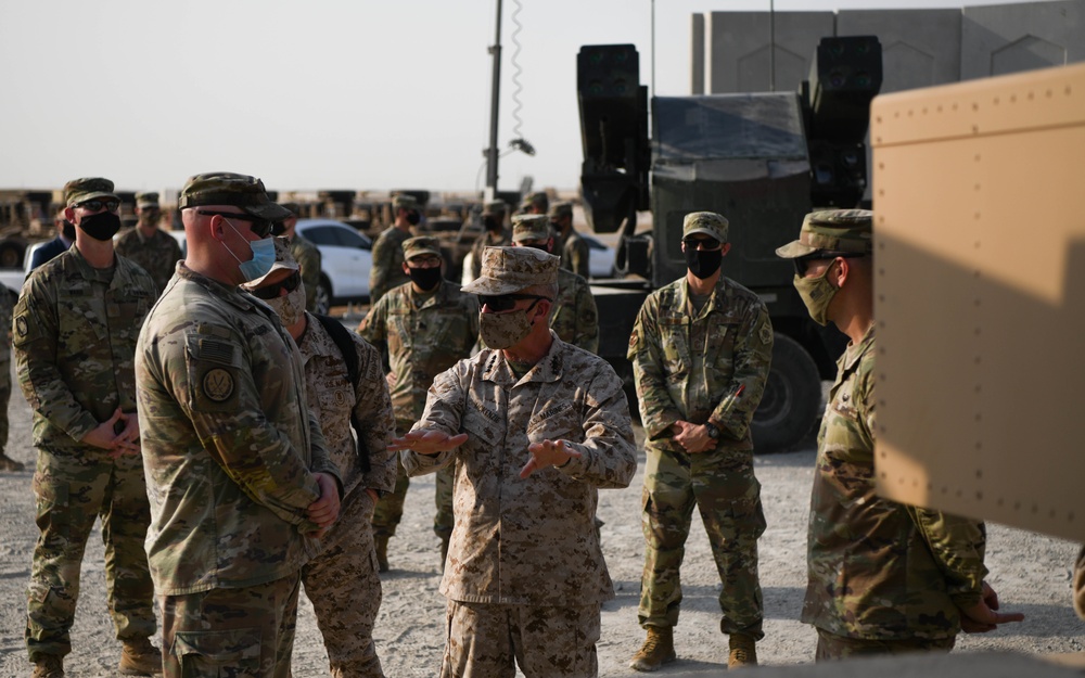 CENTCOM commander visits Al Dhafra's joint forces