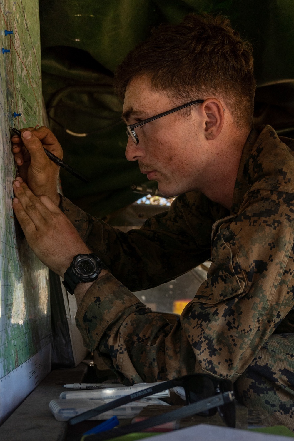 MRF-D and ADF communicate long distance call for fires