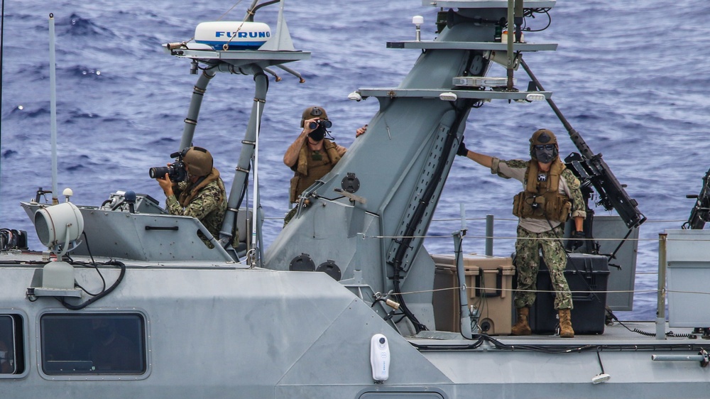 Antietam Conducts Daily Operations