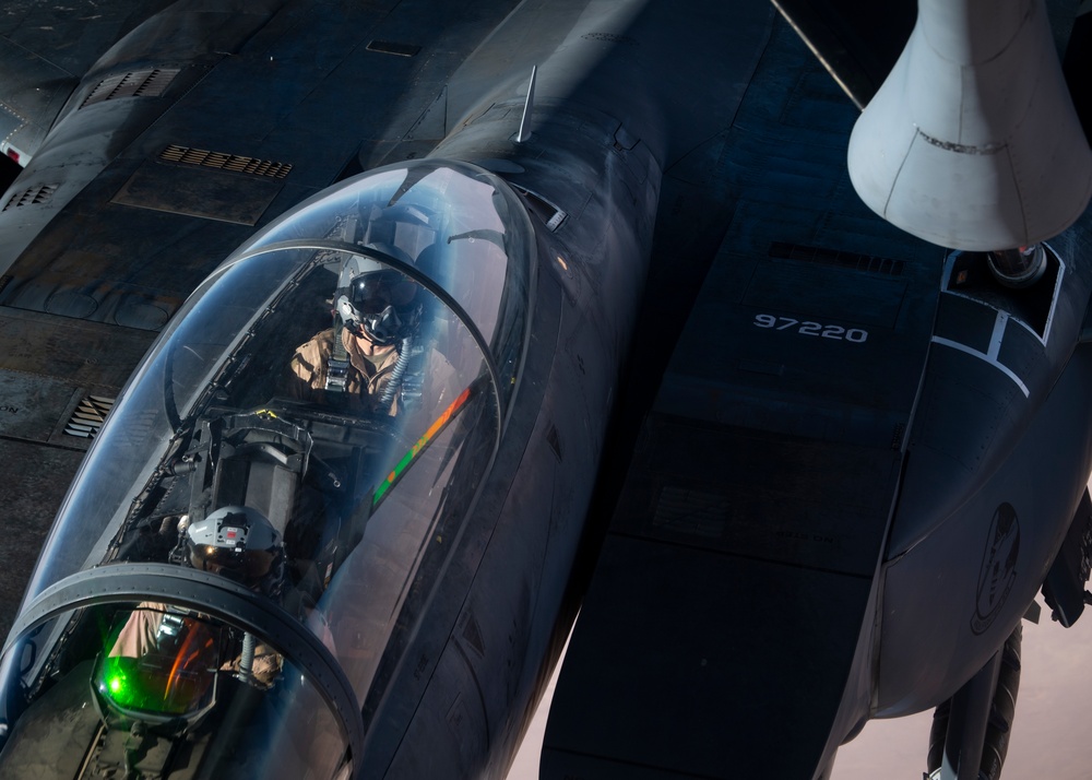 50th EARS refuels F-15s over Iraq