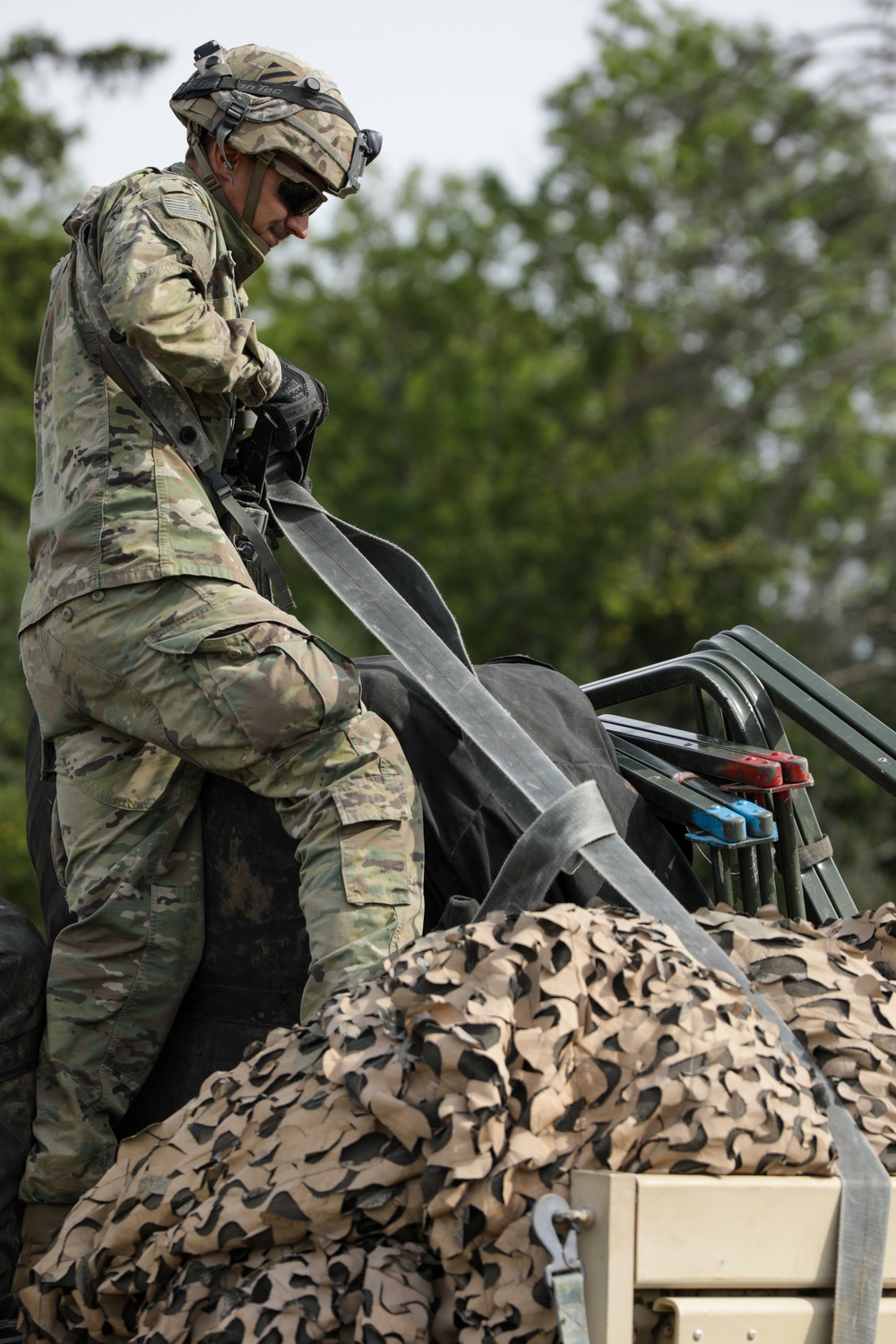 Unloading Supplies