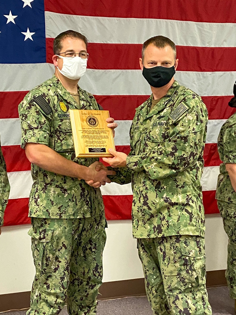 NOSC Memphis holds September Frocking Ceremony and Sailor awards
