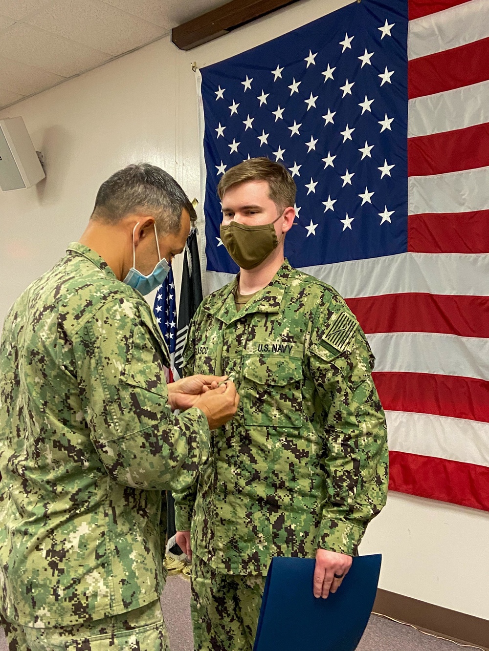 NOSC Memphis holds September Frocking Ceremony and Sailor awards