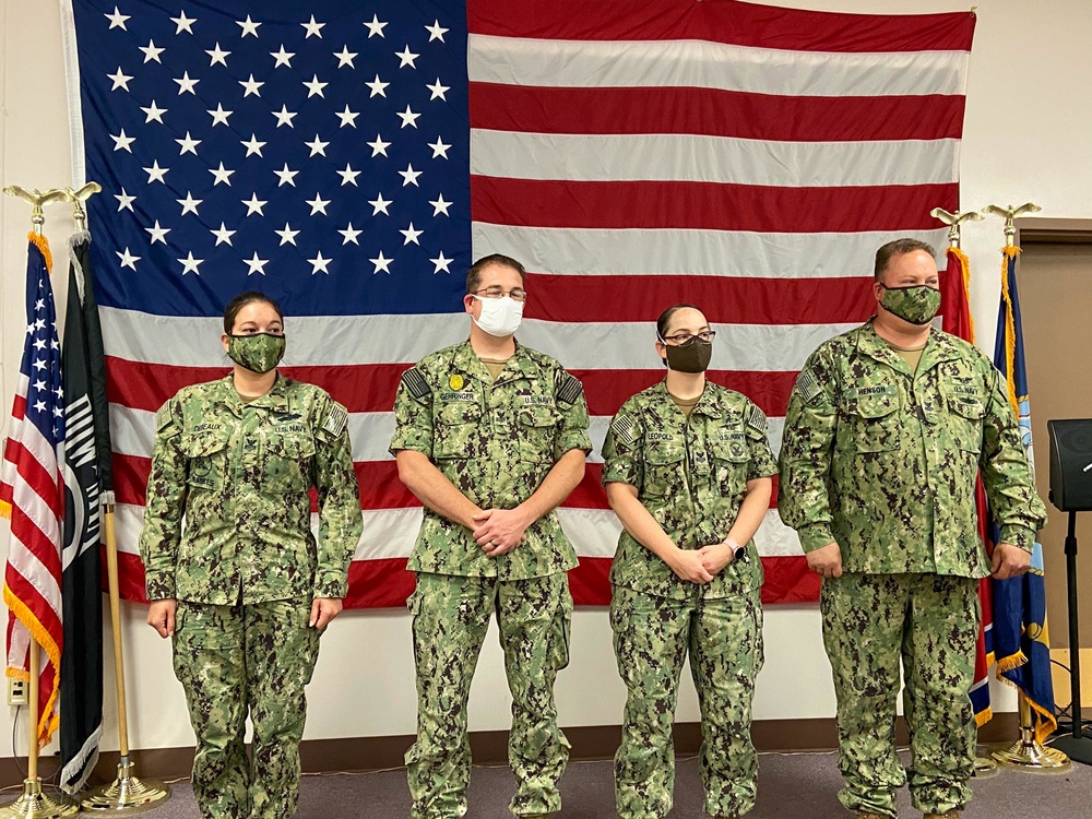 NOSC Memphis holds September Frocking Ceremony and Sailor awards