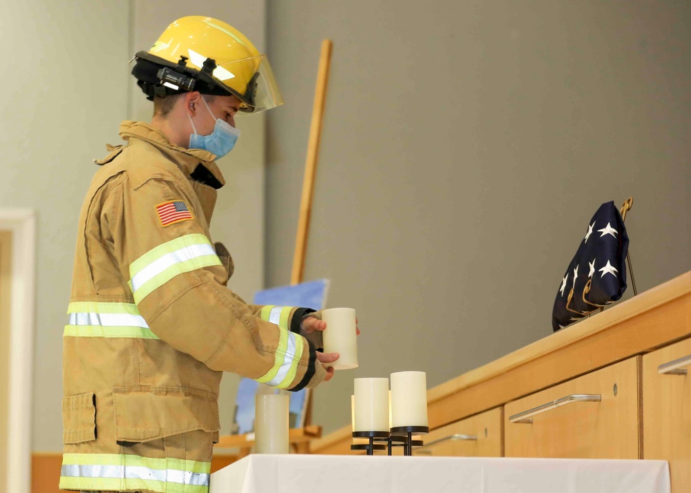 Retired USAF first responder recollects 9/11 during observance