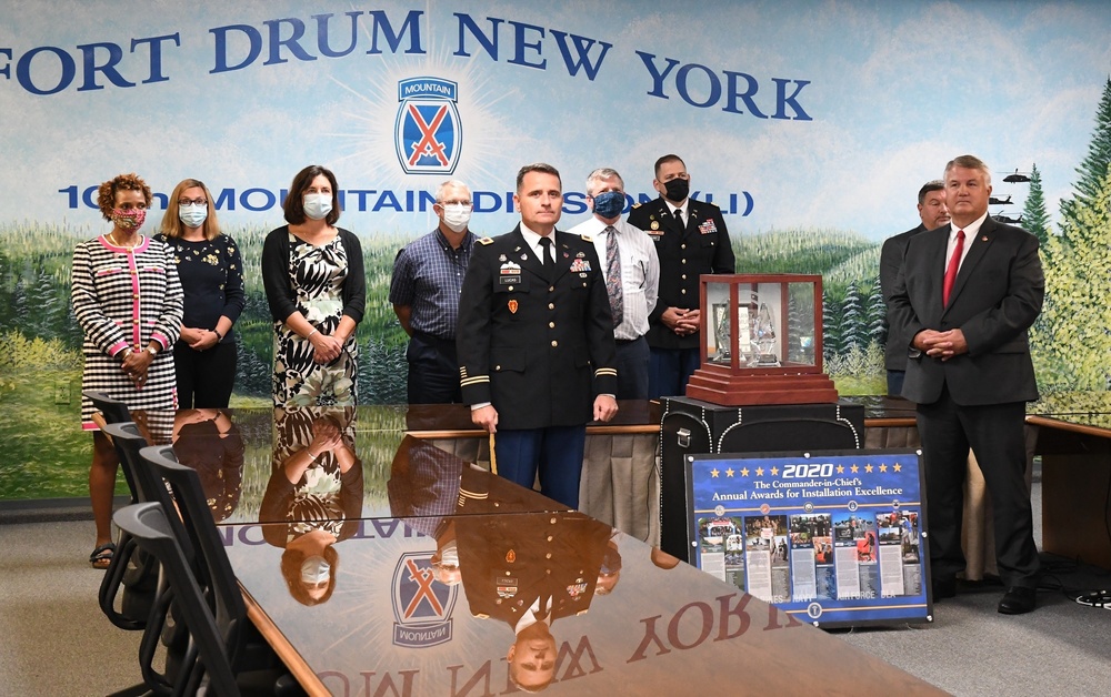 Fort Drum earns installation excellence award as top Army post