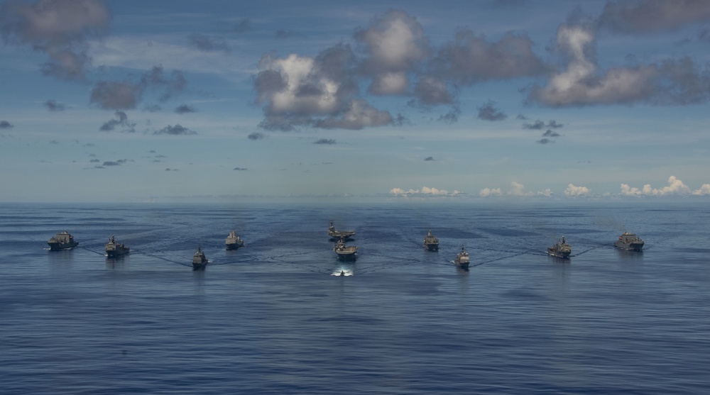 USS Ronald Reagan (CVN 76) Valiant Shield 2020