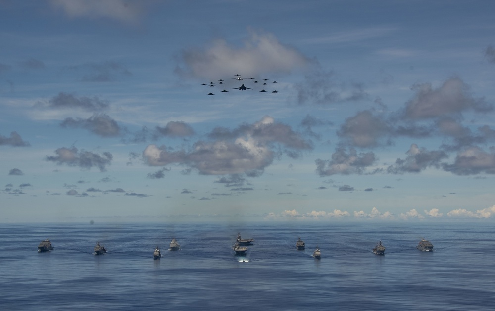 USS Ronald Reagan (CVN 76) Valiant Shield 2020