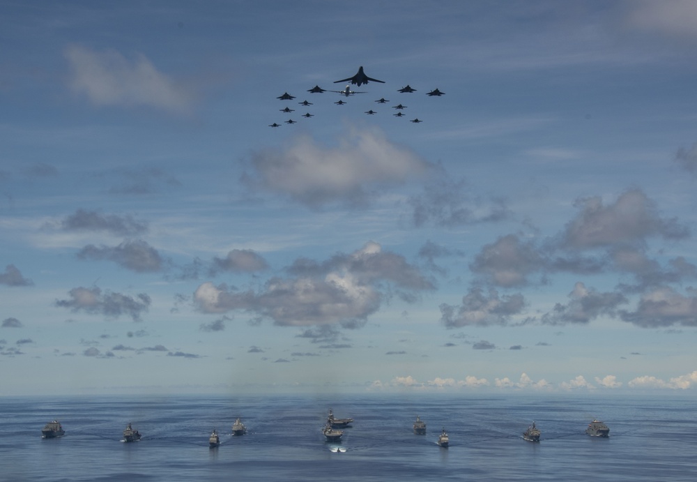 USS Ronald Reagan (CVN 76) Valiant Shield 2020