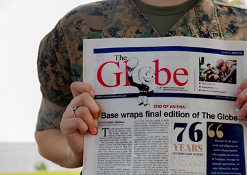 After 76 years The Globe releases it’s last edition on MCB Camp Lejeune and MCAS NR