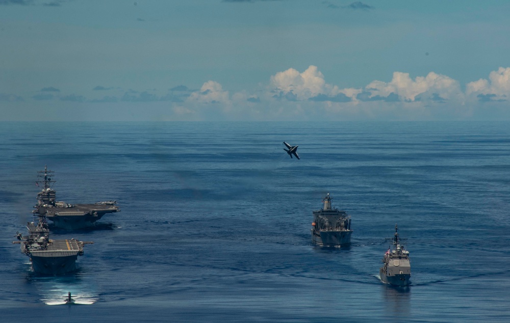 USS Ronald Reagan (CVN 76) Valiant Shield 2020