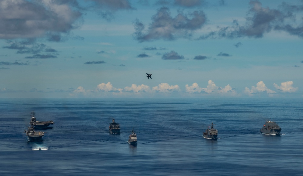 USS Ronald Reagan (CVN 76) Valiant Shield 2020