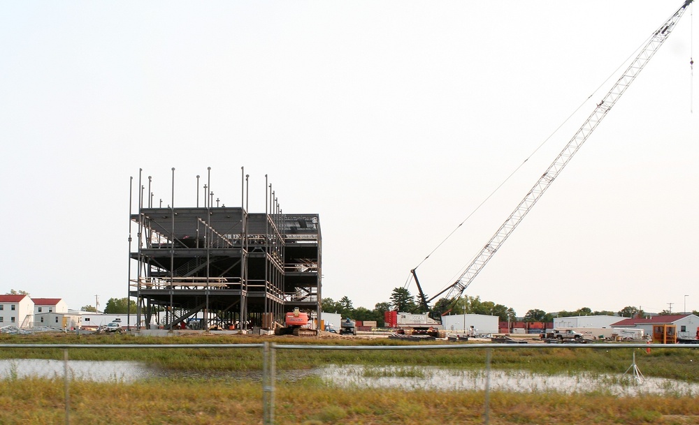 New barracks construction continues at Fort McCoy