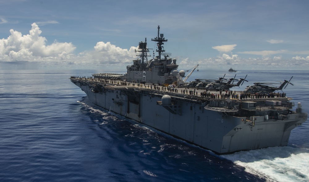 USS Ronald Reagan (CVN 76) Valiant Shield 2020