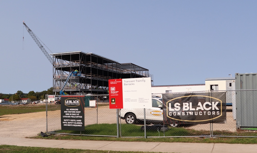 New barracks construction continues at Fort McCoy