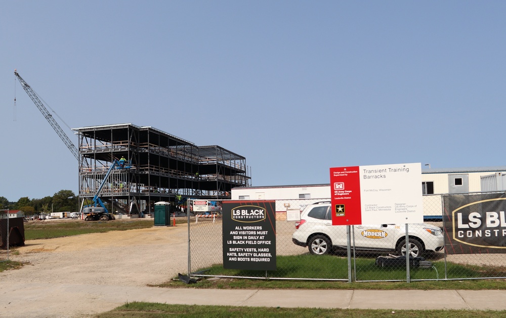 New barracks construction continues at Fort McCoy