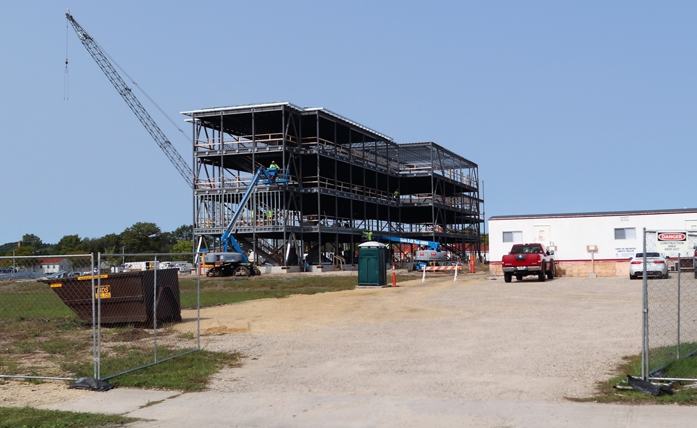 New barracks construction continues at Fort McCoy