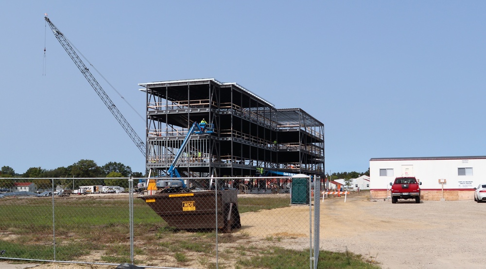 New barracks construction continues at Fort McCoy