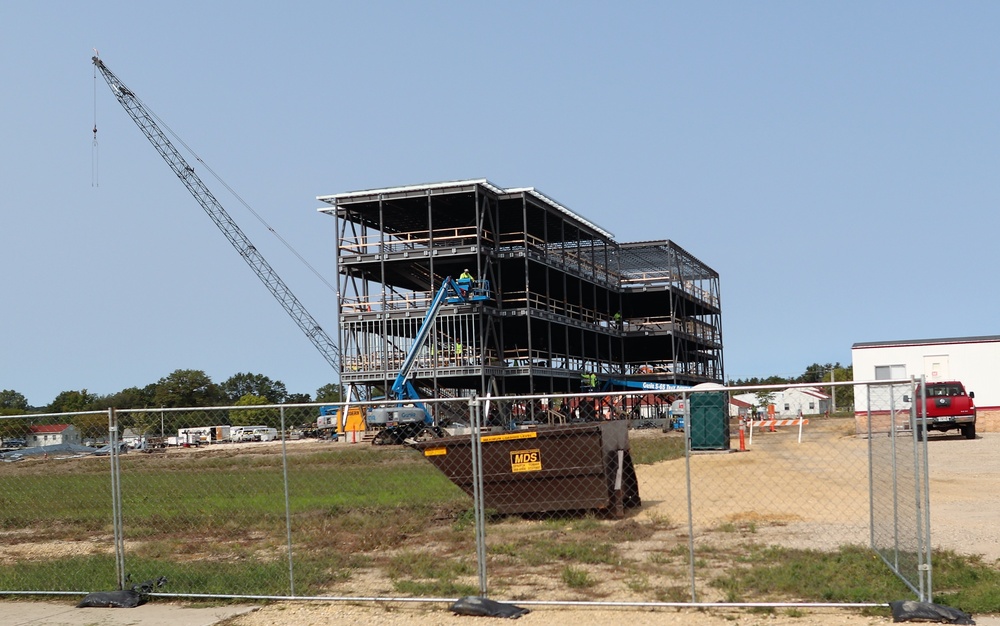 New barracks construction continues at Fort McCoy