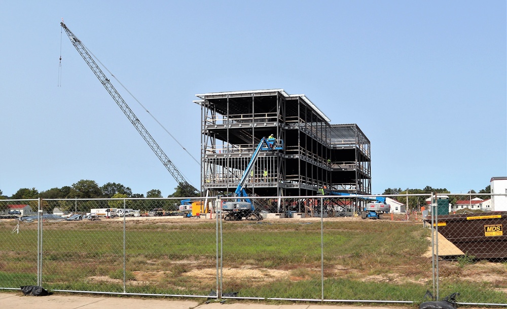 New barracks construction continues at Fort McCoy