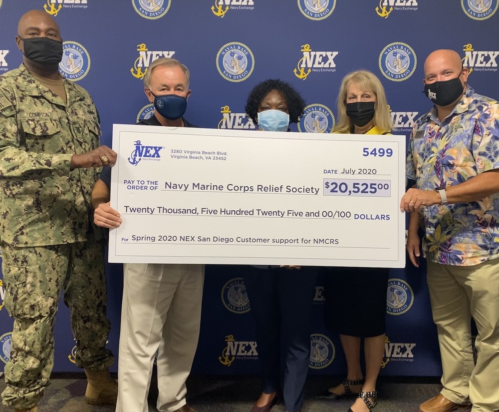 For the Ninth Year, NEX Customers Support Navy-Marine Corps Relief Society