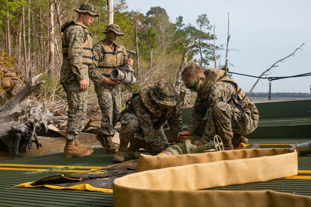 8th Engineer Support Battalion Bulk Fuel uses IRB to Move Fuel