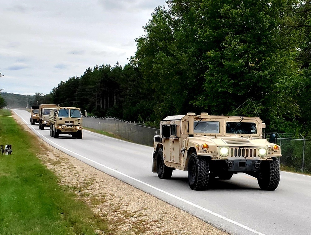 September 2020 training operations at Fort McCoy