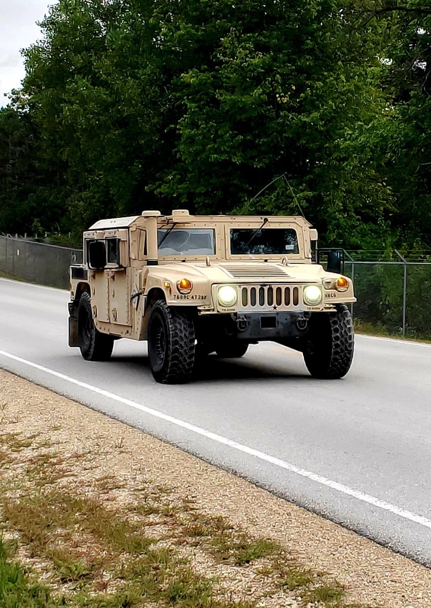 September 2020 training operations at Fort McCoy