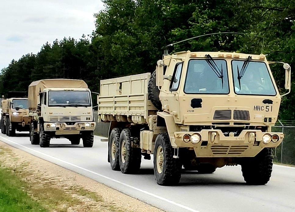 September 2020 training operations at Fort McCoy