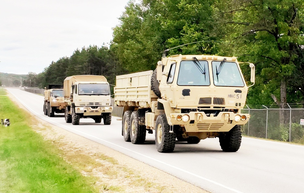 September 2020 training operations at Fort McCoy