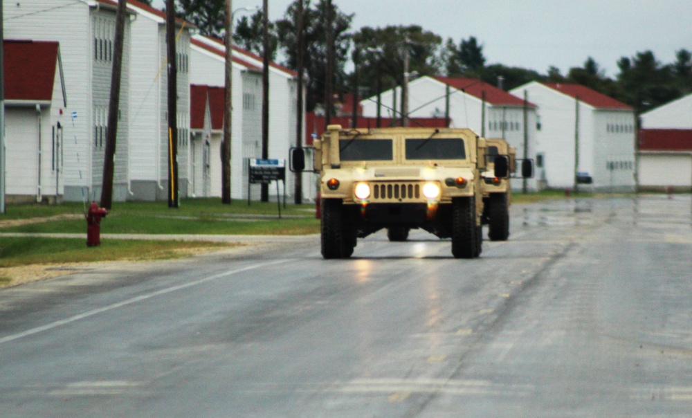 September 2020 training operations at Fort McCoy