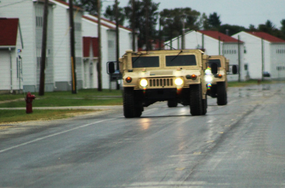 September 2020 training operations at Fort McCoy