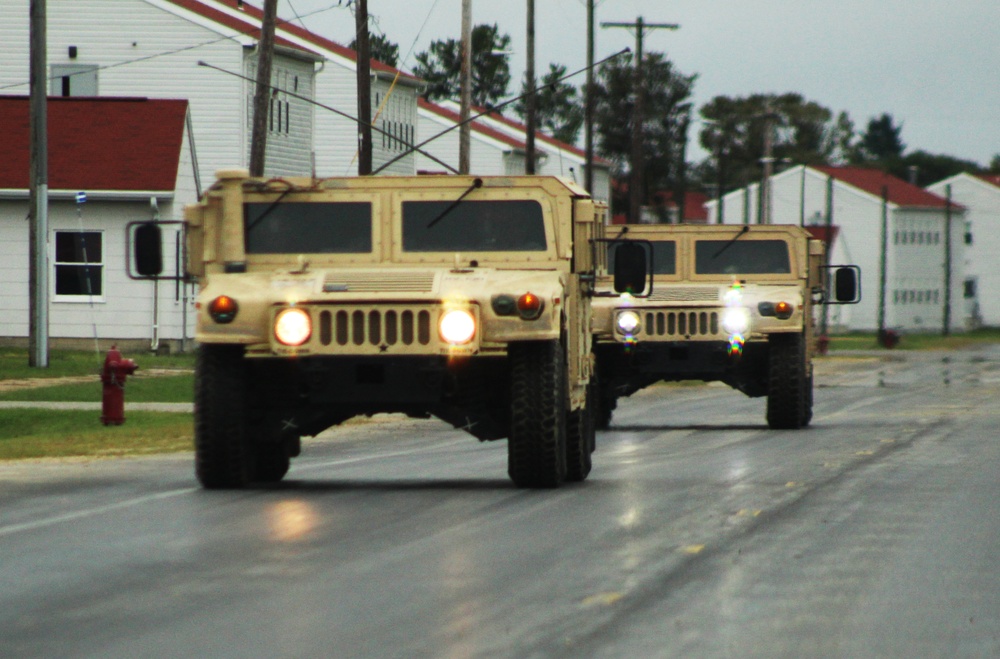 September 2020 training operations at Fort McCoy