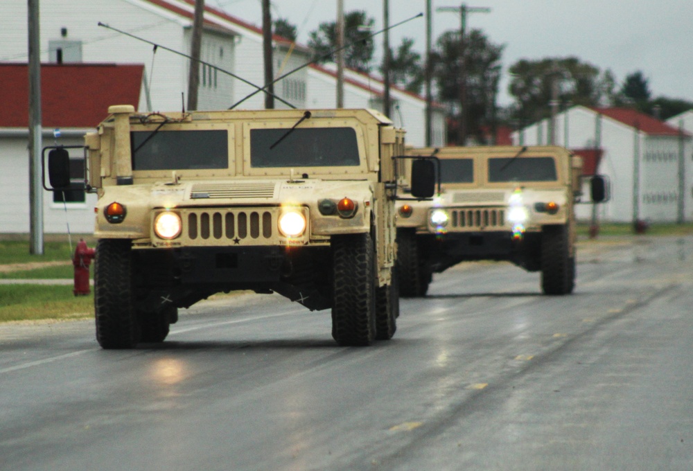 September 2020 training operations at Fort McCoy