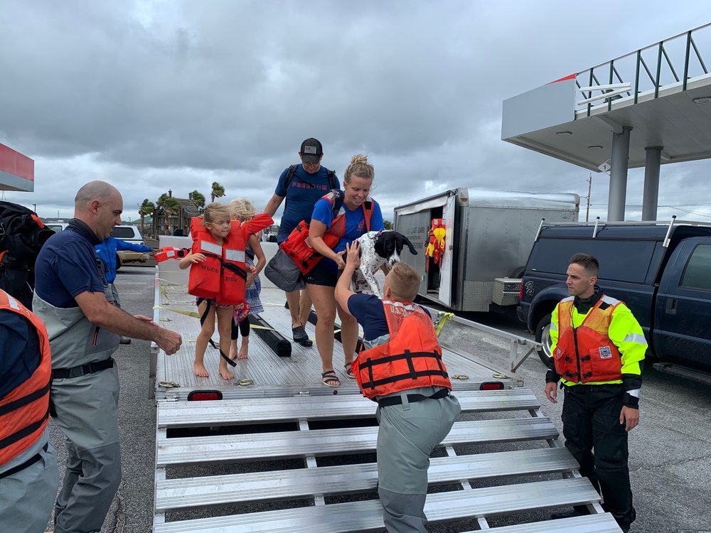 Coast Guard rescues 9 people, 1 dog in Hurricane Sally affected areas