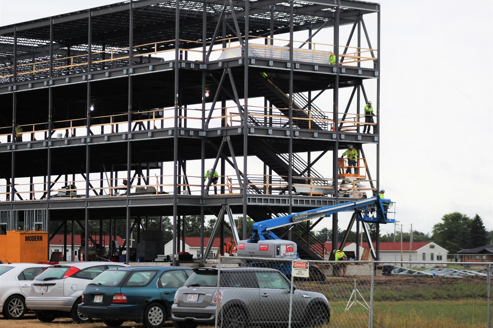 New barracks construction continues at Fort McCoy