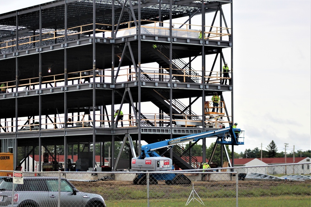 New barracks construction continues at Fort McCoy