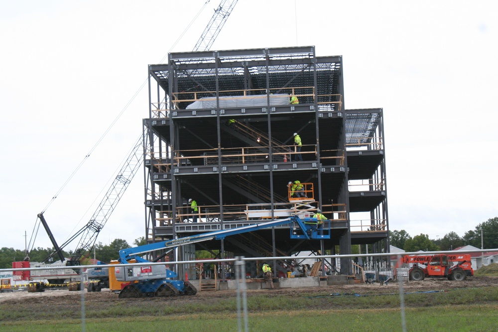 New barracks construction continues at Fort McCoy