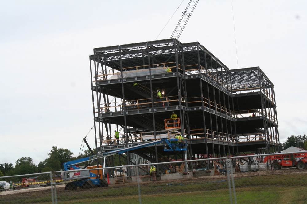 New barracks construction continues at Fort McCoy