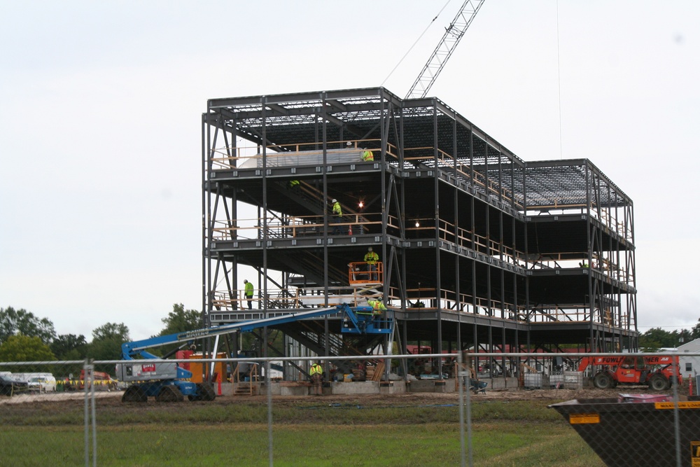 New barracks construction continues at Fort McCoy