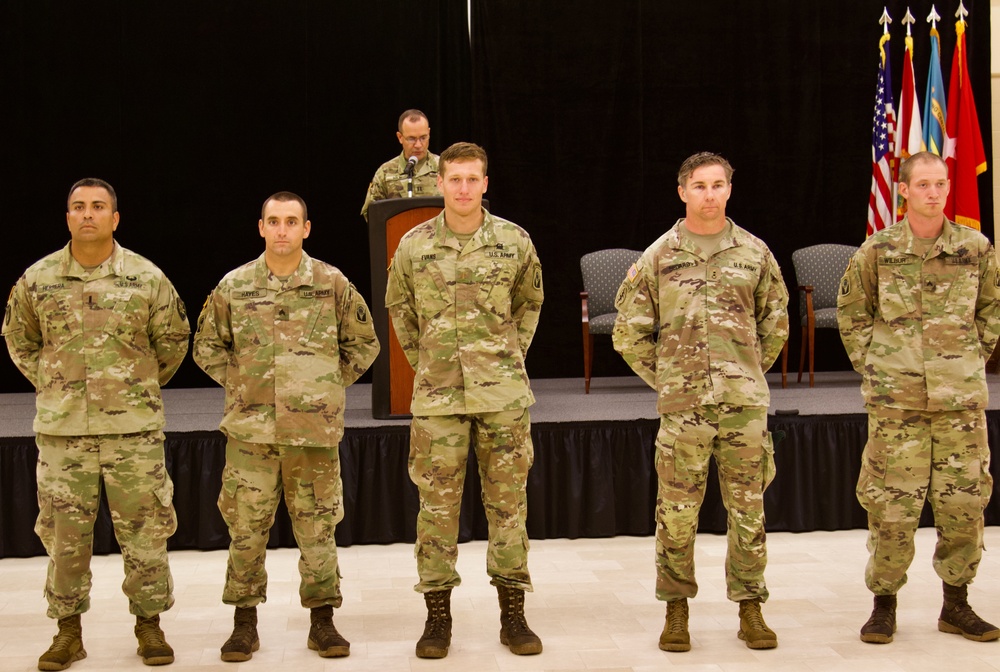 Florida Guardsmen earn the Expert Soldier and Infantry Badges
