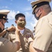 Two Senior Chief Petty Officers Are Advanced Aboard USS Germantown (LSD 42)