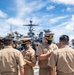 Two Senior Chief Petty Officers Are Advanced Aboard USS Germantown (LSD 42)