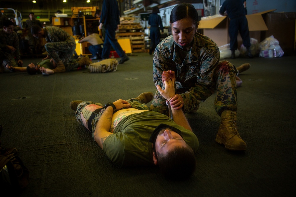 31st MEU Nightingale: Mass Casualty Drill 2