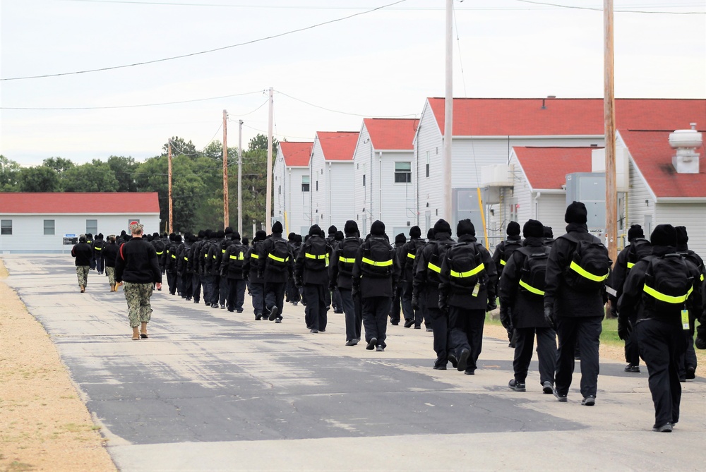 U.S. Navy's Recruit Training Command restriction of movement operations at Fort McCoy