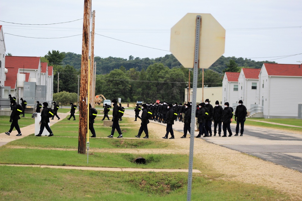 U.S. Navy's Recruit Training Command restriction of movement operations at Fort McCoy