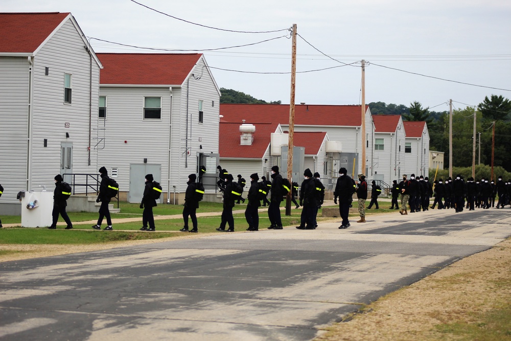 U.S. Navy's Recruit Training Command restriction of movement operations at Fort McCoy