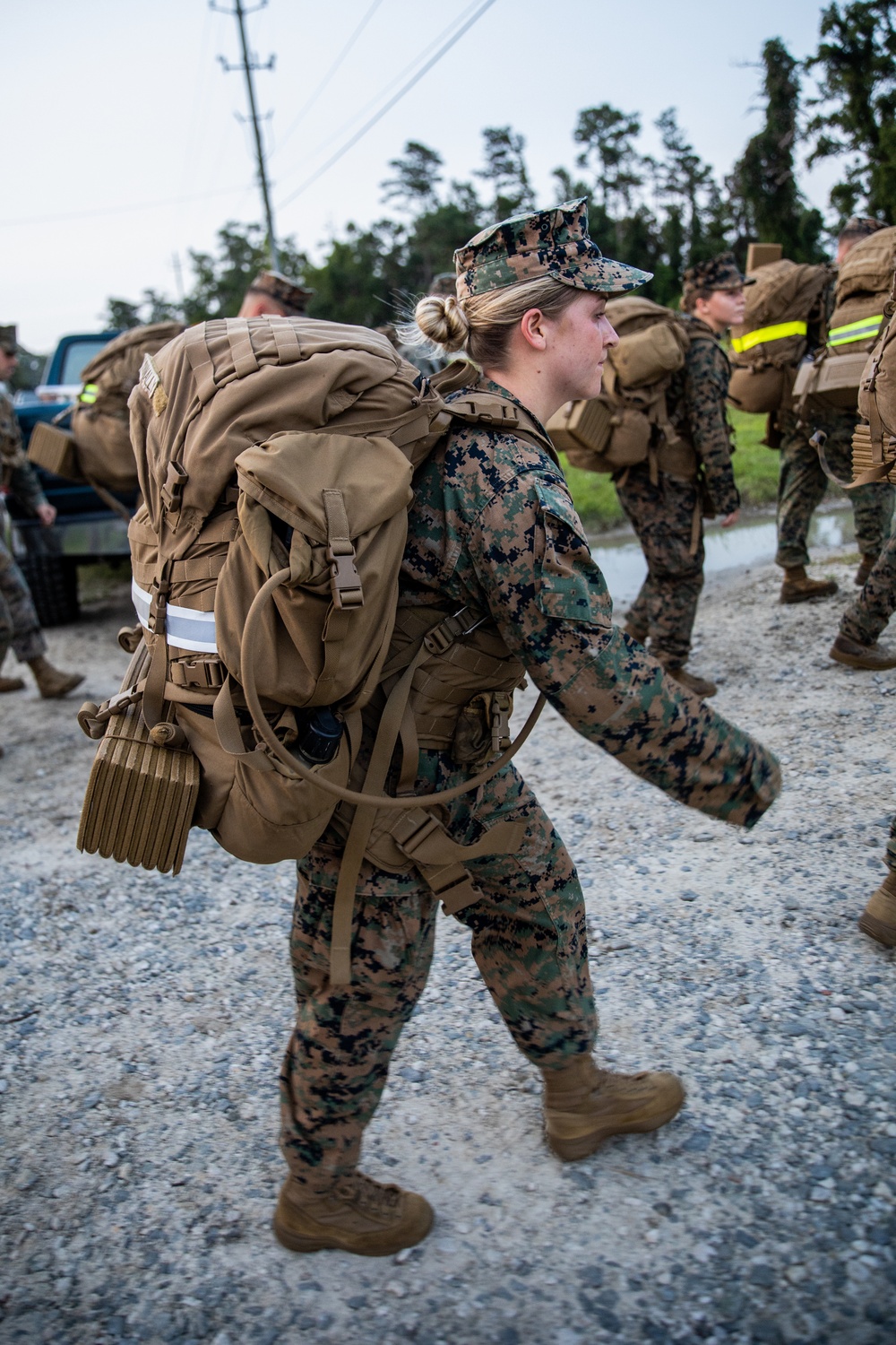 Pack it In, Load it Up, and Hike it Out: 2d MARDIV Headquarters Battalion Quarterly Hike