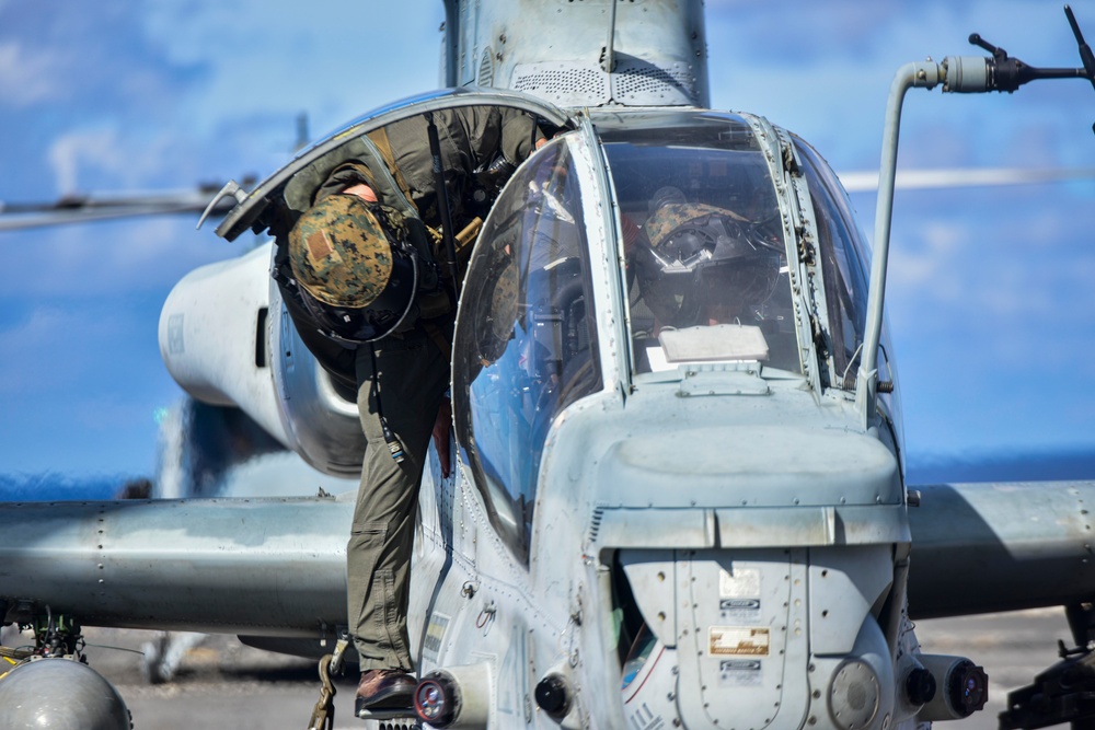 USS New Orleans Flight Operations